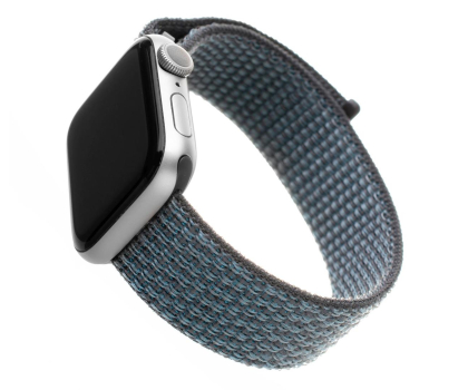 Pasek i akcesoria do zegarków FIXED Nylon Strap do Apple Watch dark gray FIXNST-434-DBGR